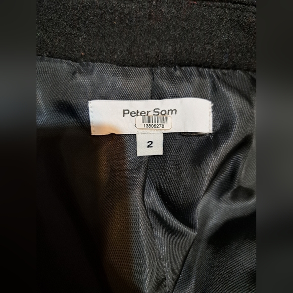 💜Peter Som Collective Colorblock Wool Coat💜 - Picture 13 of 14